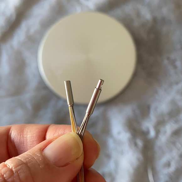 Humphrey Stainless Steel Necklace - Steel and Gold - Picture 4 of 6